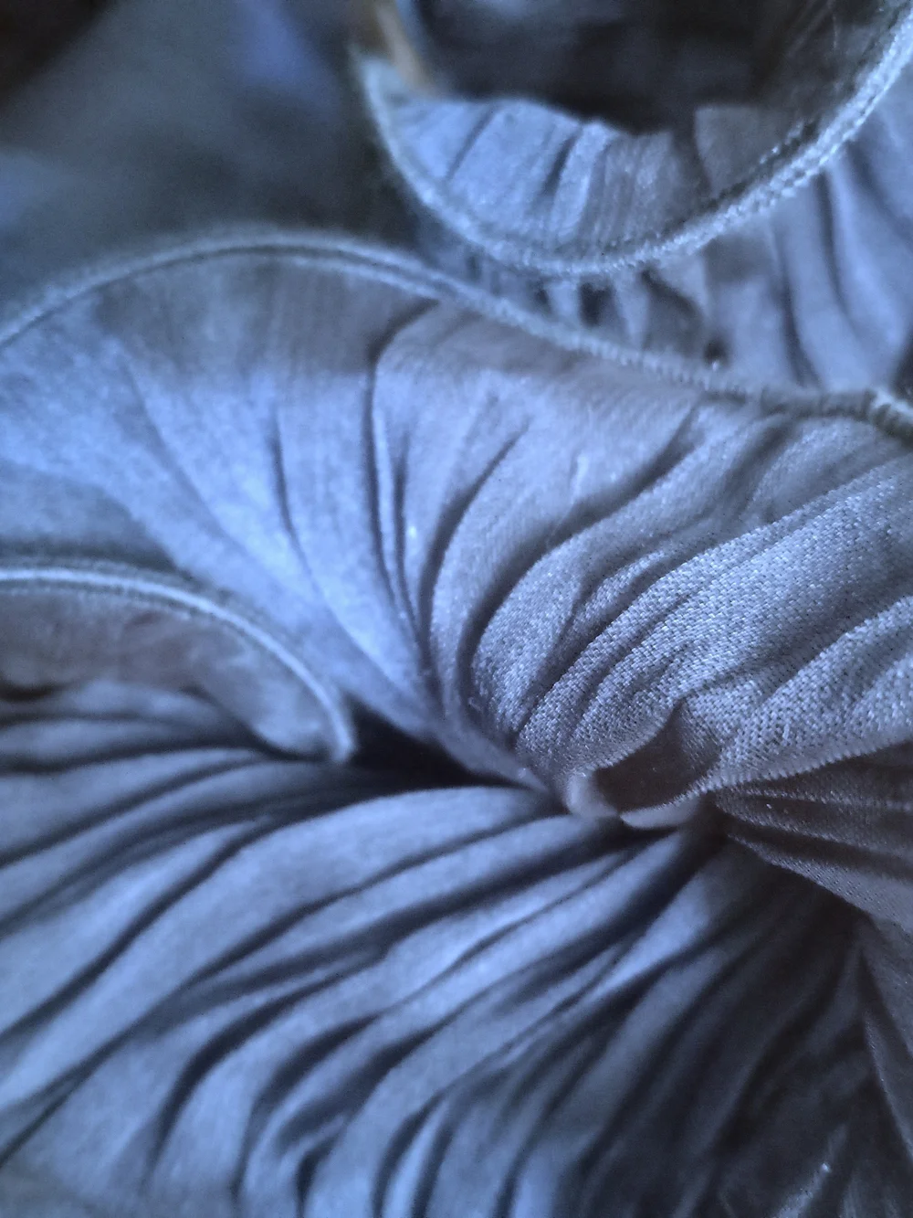 Adrianna Papell Blue Ruffled Maxi Dress - Picture 3 of 5